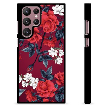 Samsung Galaxy S22 Ultra 5G Protective Cover - Vintage Flowers
