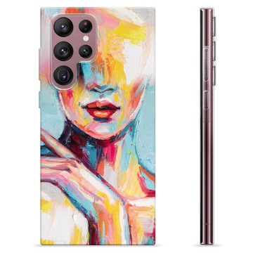 Samsung Galaxy S22 Ultra 5G TPU Case - Abstract Portrait