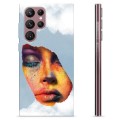 Samsung Galaxy S22 Ultra 5G TPU Case - Face Paint