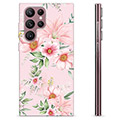 Samsung Galaxy S22 Ultra 5G TPU Case - Watercolor Flowers