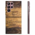 Samsung Galaxy S22 Ultra 5G TPU Case - Wood