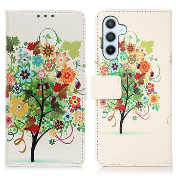 Samsung Galaxy S23 FE Glam Series Wallet Case - Flowering Tree / Colorful