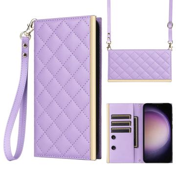 Samsung Galaxy S23 Luxury Quilted Wallet Case