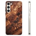 Samsung Galaxy S23+ 5G TPU Case - Amber Marble