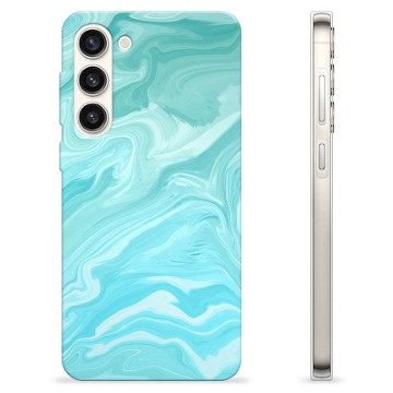 Samsung Galaxy S23+ 5G TPU Case - Blue Marble