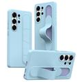 Samsung Galaxy S23 Ultra Smart Hybrid Case with Standing Grip - Blue