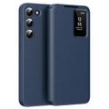 Samsung Galaxy S23+ Smart Clear View Flip Case with Card Slot