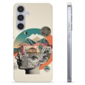 Samsung Galaxy S24+ TPU Case - Abstract Collage