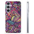 Samsung Galaxy S24+ TPU Case - Abstract Flowers