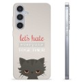 Samsung Galaxy S24+ TPU Case - Angry Cat