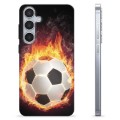 Samsung Galaxy S24+ TPU Case - Football Flame