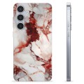 Samsung Galaxy S24+ TPU Case - Ruby Marble