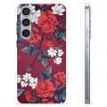 Samsung Galaxy S24+ TPU Case - Vintage Flowers