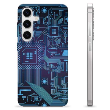 Samsung Galaxy S24 TPU Case - Circuit Board