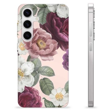Samsung Galaxy S24 TPU Case - Romantic Flowers