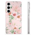 Samsung Galaxy S24 TPU Case - Watercolor Flowers