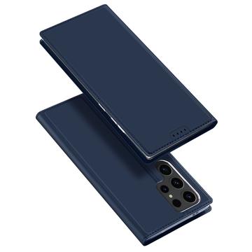 Samsung Galaxy S24 Ultra Dux Ducis Skin Pro Flip Case - Blue
