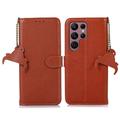 Samsung Galaxy S24 Ultra Wallet Leather Case with RFID