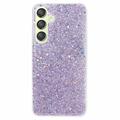 Samsung Galaxy S24+ Glitter Flakes TPU Case - Purple