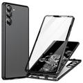 Samsung Galaxy S24+ Magnetic Case with Tempered Glass - Black