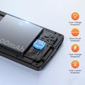Samsung Galaxy S25 Edge Backup Battery Case - 10000mah - Black
