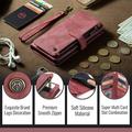 Samsung Galaxy S25 Edge Caseme C30 Multifunctional Wallet Case - Red