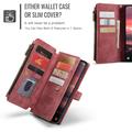 Samsung Galaxy S25 Edge Caseme C30 Multifunctional Wallet Case - Red