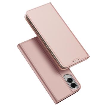 Samsung Galaxy S25 Edge Dux Ducis Skin Pro Flip Case - Pink