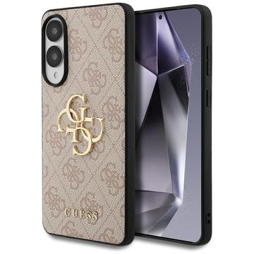 Samsung Galaxy S25 Edge Guess 4G Big Metal Logo Hybrid Case