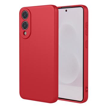 Samsung Galaxy S25 Edge Shockproof Silicone Case - Red