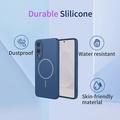 Samsung Galaxy S25 Edge Silicone Case - MagSafe Compatible - Black