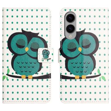 Samsung Galaxy S25 Edge Style Series Wallet Case - Owl