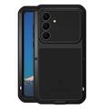 Samsung Galaxy S25 FE Love Mei Powerful Hybrid Case (Open Box - Bulk Satisfactory) - Black