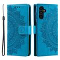 Samsung Galaxy S25 FE Mandala Series Wallet Case - Blue