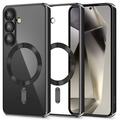 Samsung Galaxy S25 FE Tech-Protect MagFlex Case - MagSafe Compatible - Clear / Black