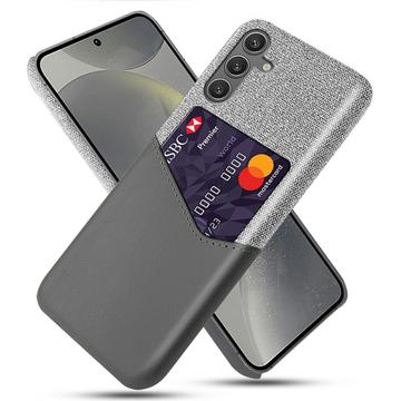Samsung Galaxy S25 KSQ Case with Card Pocket - Grey