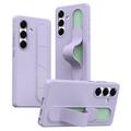 Samsung Galaxy S25/S24 Smart Hybrid Case with Standing Grip - Purple
