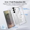 Samsung Galaxy S25 Ultra 3-in-1 Protection Set - MagSafe Compatible - Clear