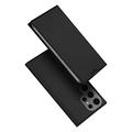 Samsung Galaxy S25 Ultra Dux Ducis Skin Pro Flip Case - Black