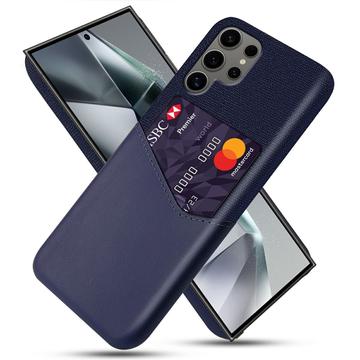 Samsung Galaxy S25 Ultra KSQ Case with Card Pocket - Blue