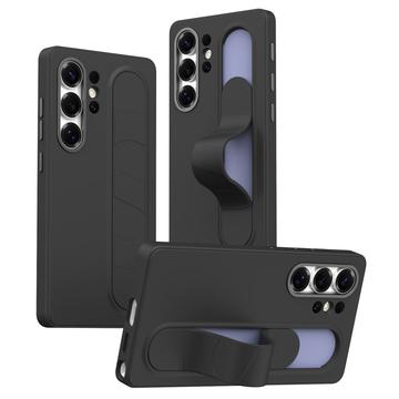 Samsung Galaxy S25 Ultra Smart Hybrid Case with Standing Grip - Black