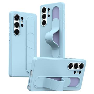 Samsung Galaxy S25 Ultra Smart Hybrid Case with Standing Grip - Blue