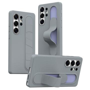 Samsung Galaxy S25 Ultra Smart Hybrid Case with Standing Grip - Dark Grey