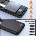 Samsung Galaxy S25+/S24+ Backup Battery Case - 10000mAh - Black