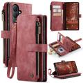 Samsung Galaxy S26 Caseme C30 Multifunctional Wallet Case - Red