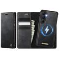 Samsung Galaxy S26 Caseme C49 2-in-1 Detachable Wallet Case - MagSafe Compatible, RFID - Black