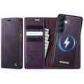 Samsung Galaxy S26 Caseme C49 2-in-1 Detachable Wallet Case - MagSafe Compatible, RFID - Purple