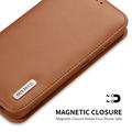 Samsung Galaxy S26 Dux Ducis Hivo Wallet Leather Case - Brown