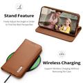 Samsung Galaxy S26 Dux Ducis Hivo Wallet Leather Case - Brown