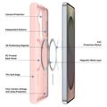 Samsung Galaxy S26 Dux Ducis Yind Hybrid Case - MagSafe Compatible - Light Pink